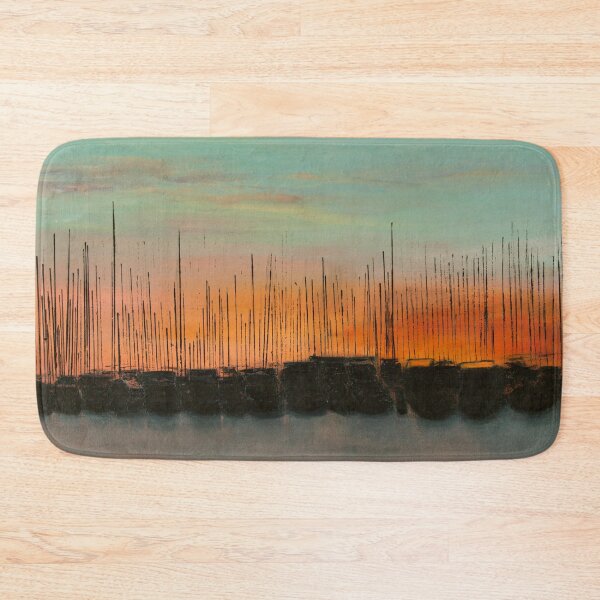 Item preview, Carol Hazel Masts At Sunset designed and sold by CarolHazelArt.