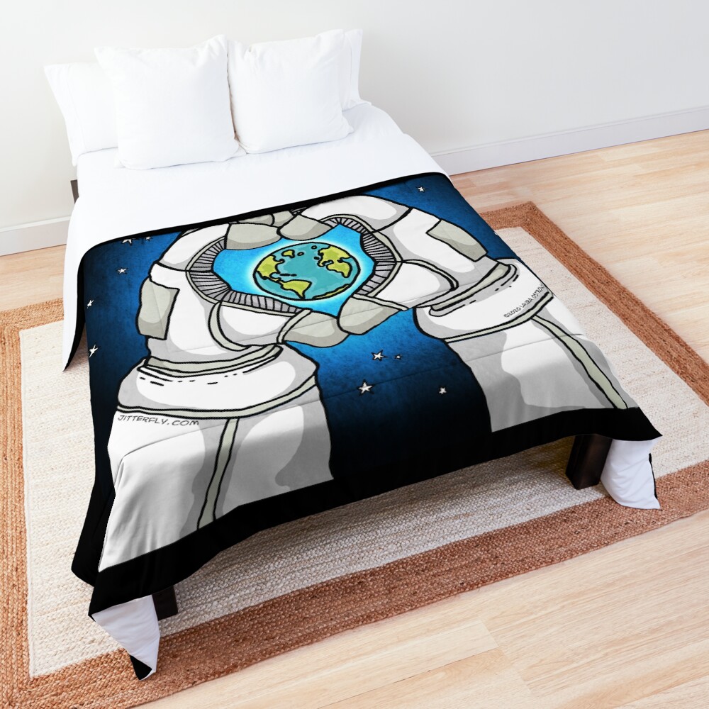 Item preview, Comforter designed and sold by jitterfly.