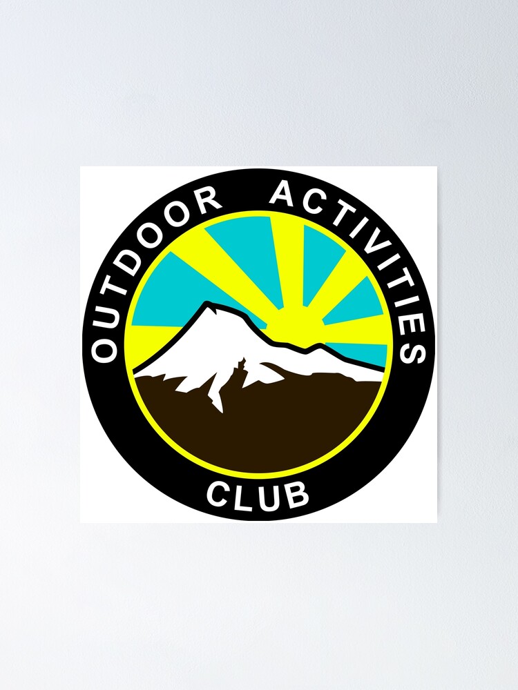 "Outdoor Activities Club Yuru Camp" Poster by actensbu Redbubble