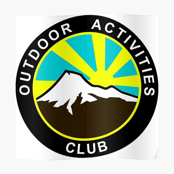 "Outdoor Activities Club Yuru Camp" Poster by actensbu Redbubble