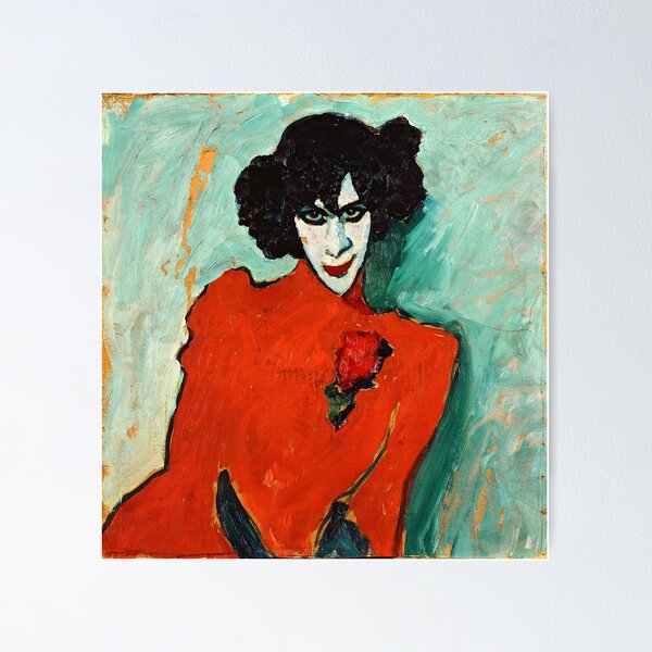 Item preview, Alexej von Jawlensky - Portrait of Alexander Sakharoff designed and sold by ArtExpression.