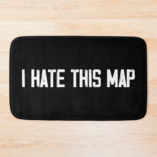 Item preview, I Hate This Map designed and sold by TalkWithDesign.