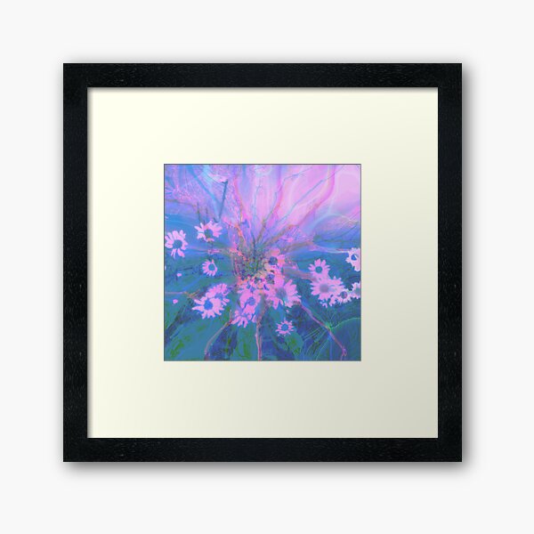 Summer morning Framed Art Print