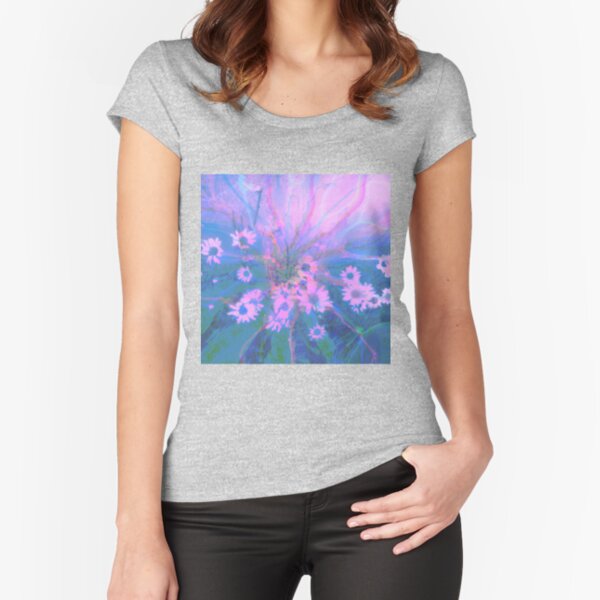 Summer morning Fitted Scoop T-Shirt
