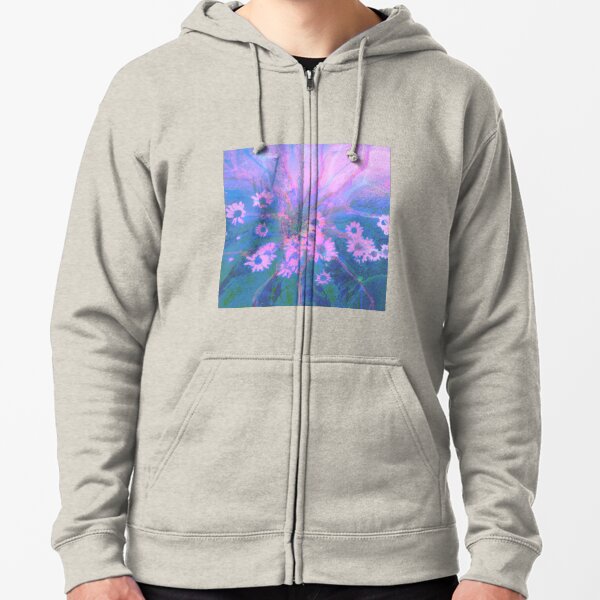 Summer morning Zipped Hoodie