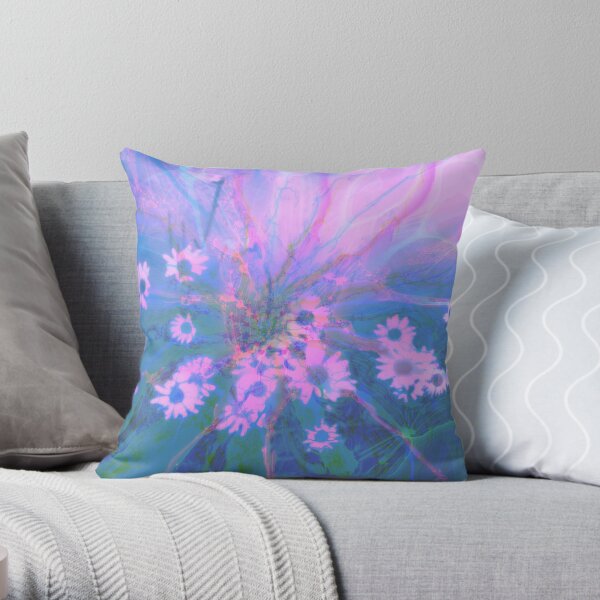 Summer morning Throw Pillow