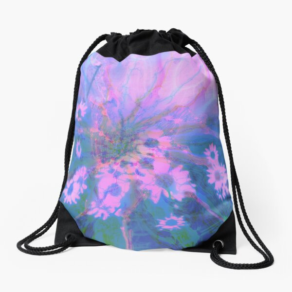 Summer morning Drawstring Bag