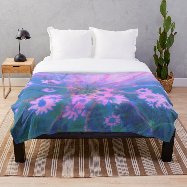 Summer morning Throw Blanket