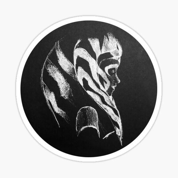 Vista previa del artículo con la obra «ahsoka tano», diseñado y vendido por lemtong.