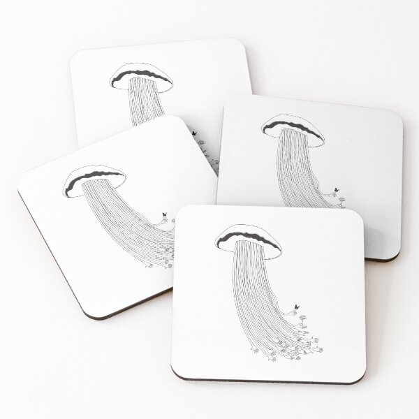 Item preview, Jellyfish (Black Print) designed and sold by Mathildashop.