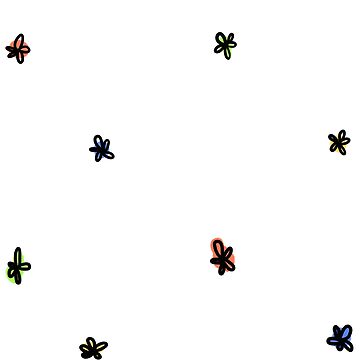 Artwork thumbnail, flower doodlies by Jimmies