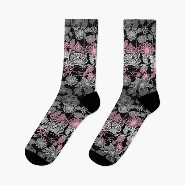 Item preview, Flight Over Flowers of Fantasy - Demigirl Pride Flag designed and sold by StephOBrien.