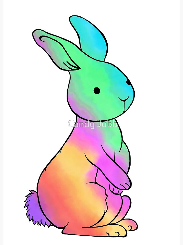 Bunny Weirdcore | Art Board Print