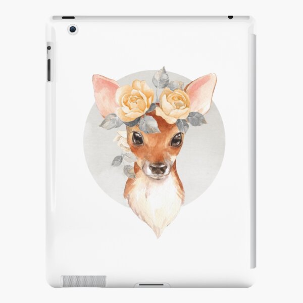 Kitz mit gelben Rosen iPad – Leichte Hülle