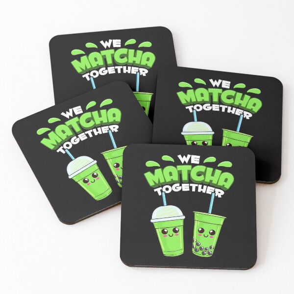 Item preview, Cute & Adorable We Matcha Together Food Pun designed and sold by perfectpresents.