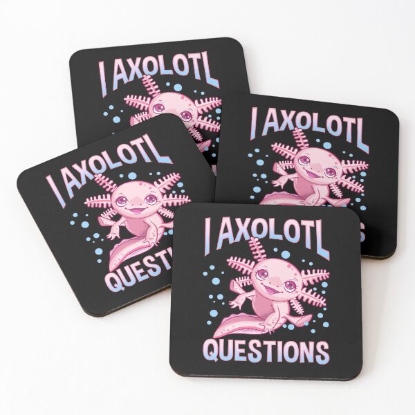 Item preview, Cute & Funny I Axolotl Questions Walking Fish Pun designed and sold by perfectpresents.