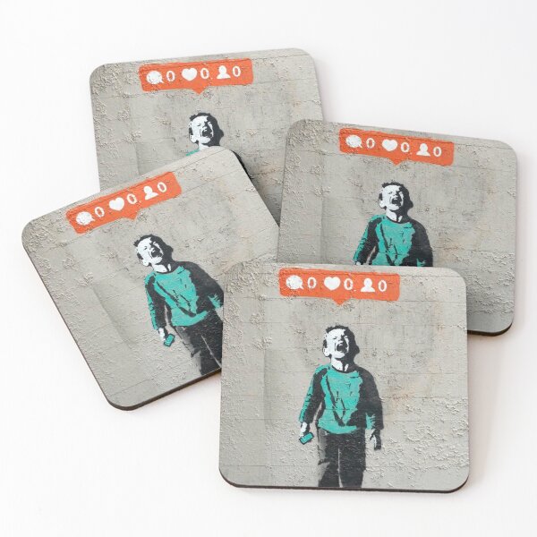 Item preview, NO LIKES, Banksy designed and sold by Rhiannon  Pendlebury.