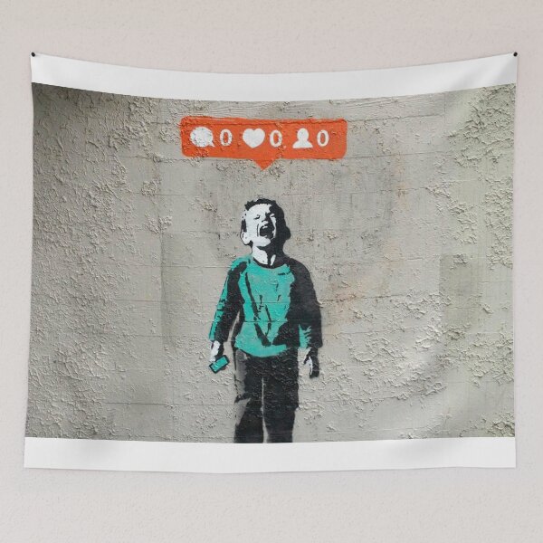 Item preview, NO LIKES, Banksy designed and sold by Rhiannon  Pendlebury.