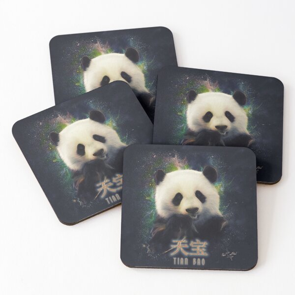 Item preview, Portrait giant baby panda (Tian Bao) designed and sold by Pearcatprod.
