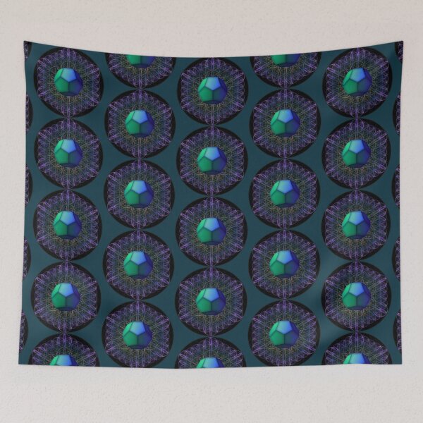 Item preview, Flower of Life - Dodecahedron designed and sold by kernowerno.