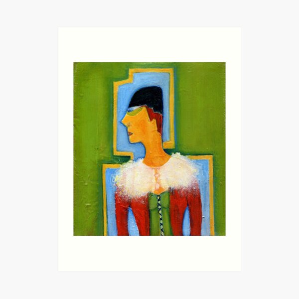I wanted to be a woman Art Print