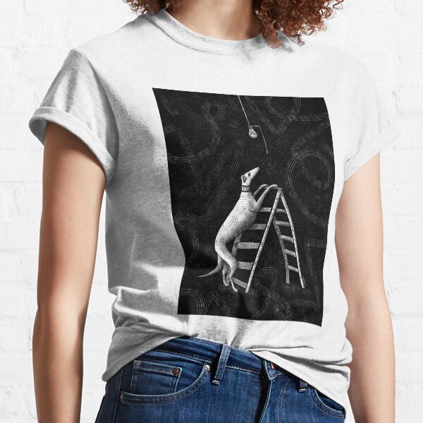 Dark greyhound ink dark design Classic T-Shirt