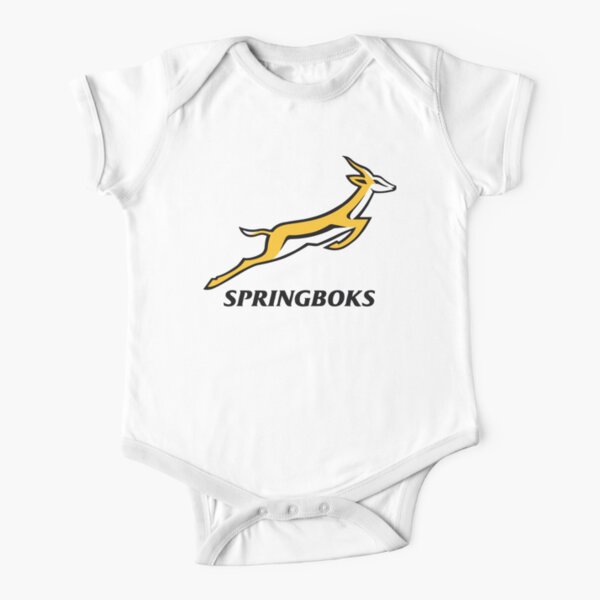 Springboks Rugby - 2019 Springbok Rugby World Cup Champions Short Sleeve Baby One-Piece