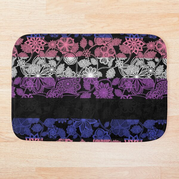 Item preview, Flight Over Flowers of Fantasy - Genderfluid Pride Flag designed and sold by StephOBrien.