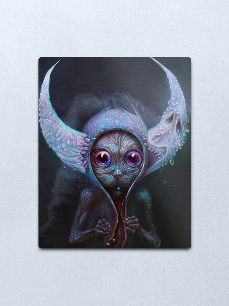 Alternate view of Insomnia Metal Print