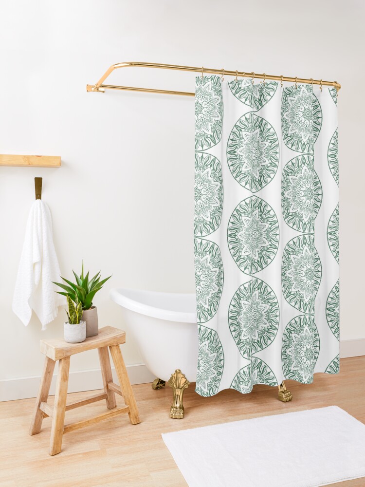 Alternate view of Rosalind Shower Curtain