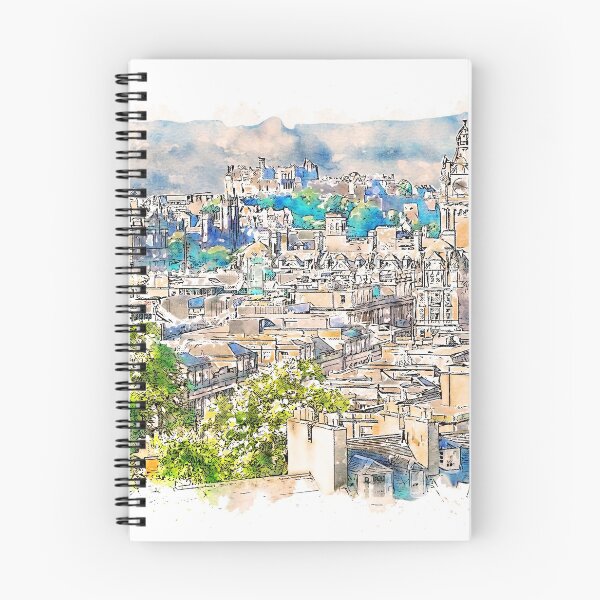 Artikelvorschau, Stadtbild von Edinburgh entworfen und verkauft von AM FineArtPrints.