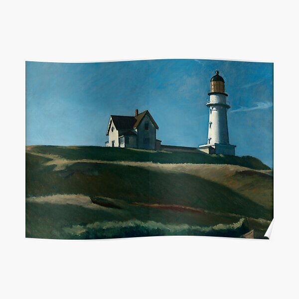 Lighthouse Hill - Edward Hopper (1927) Poster