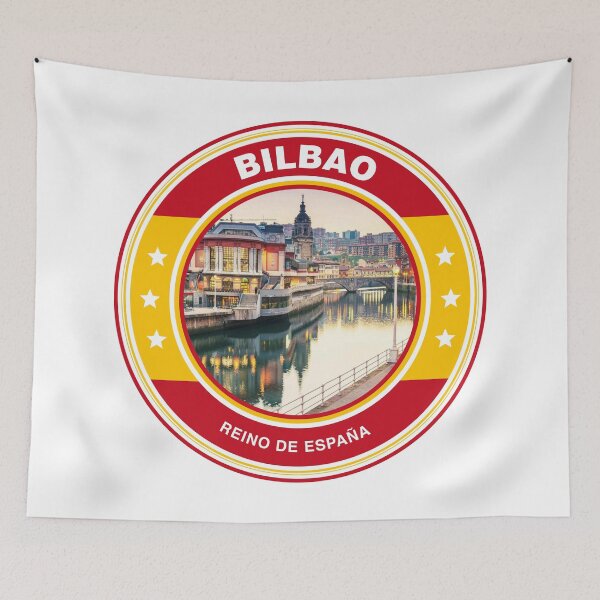 Item preview, Visit Bilbao Love Spain designed and sold by HelloFromAja.