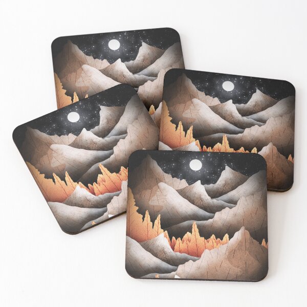 Item preview, The forest mountains of the moon designed and sold by Swadeillustrations.