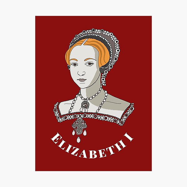 Item preview, Queen Elizabeth I England Tudor British Royal Family designed and sold by emmafifield.