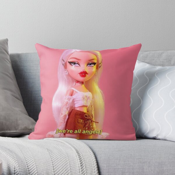 Bratz Vintage Style Throw Pillow for Sale by ItsIrisLJ