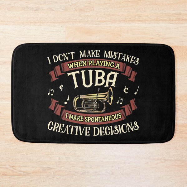 Item preview, Funny Tuba Lover Gift - Don't Make Mistakes When Playing - Tuba Player designed and sold by kntranhoang.