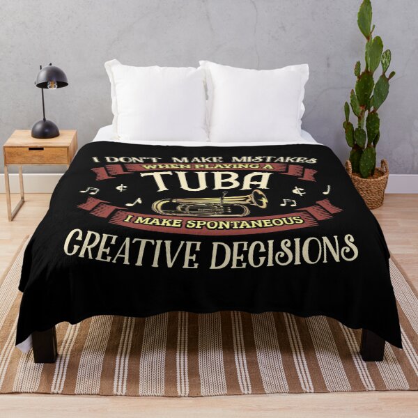 Item preview, Funny Tuba Lover Gift - Don't Make Mistakes When Playing - Tuba Player designed and sold by kntranhoang.