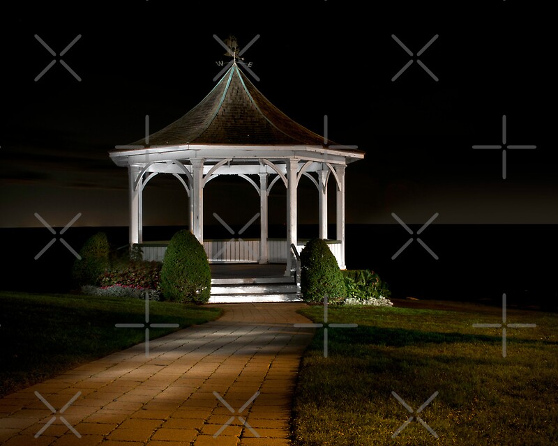 "Gazebo at Night" by (Tallow) Dave Van de Laar Redbubble