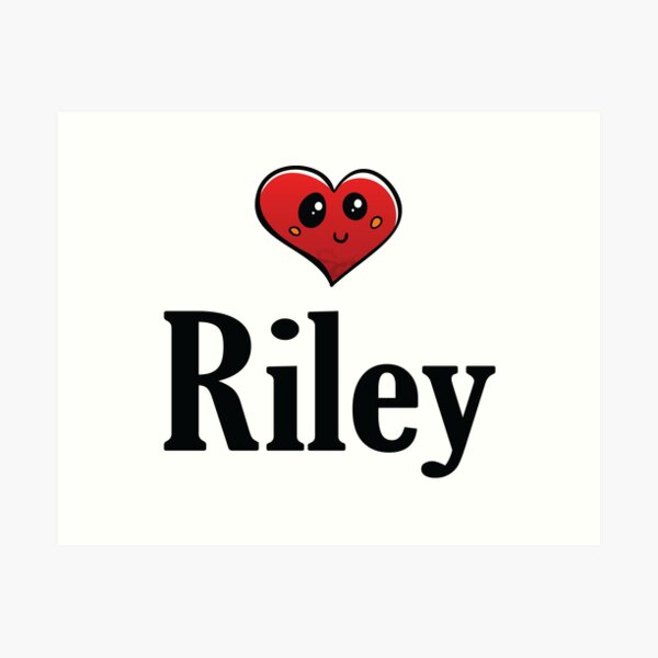 Riley Name Meaning Art Riley Gift Printable Baby Shower 