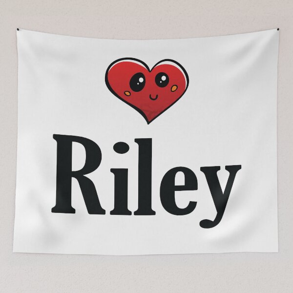 Item preview, Riley Cute Kawaii Heart Meaning Valiant designed and sold by ProjectX23.