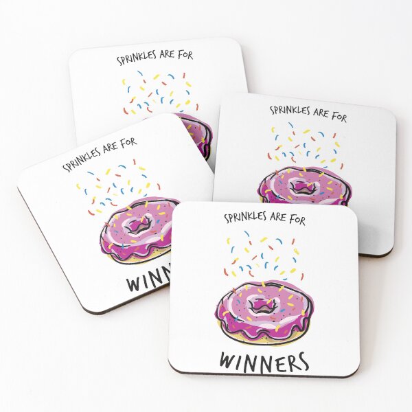 Item preview, Sprinkles are for Winners Donut Shirt - Sweet Foodie Gift for Donut Lovers - Food Lover Shirt with Donut Charm - Donut Party Birthday Gift designed and sold by Tom N..