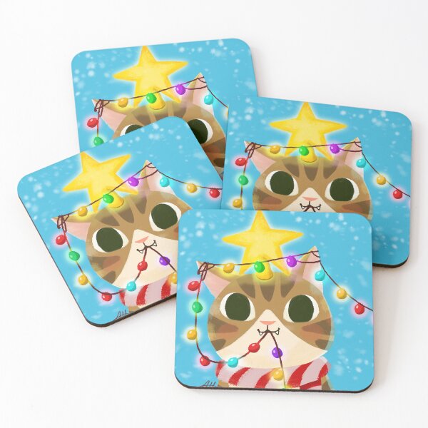 Item preview, Xmas Cat designed and sold by hupaints.