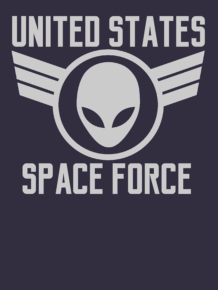 United States Space Force Military Alien Patch Shirt Gear by DynamicDesign