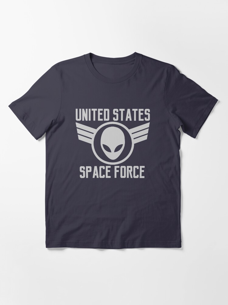 Alternate view of United States Space Force Military Alien Patch Shirt Gear Essential T-Shirt