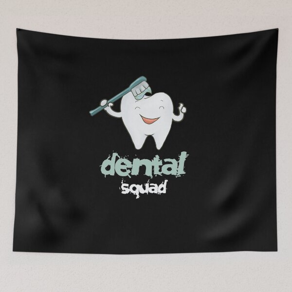 Item preview, Dental Squad Dental Assistant Tooth Mardi Gras T-Shirt  designed and sold by Laura J Devera ⭐⭐⭐⭐⭐.