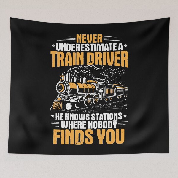 Item preview, Train Driver Railroad Engineer Locomotive Engineer designed and sold by Krautshirts.