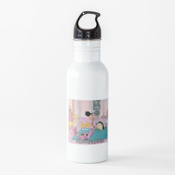 forget boys, get high Water Bottle