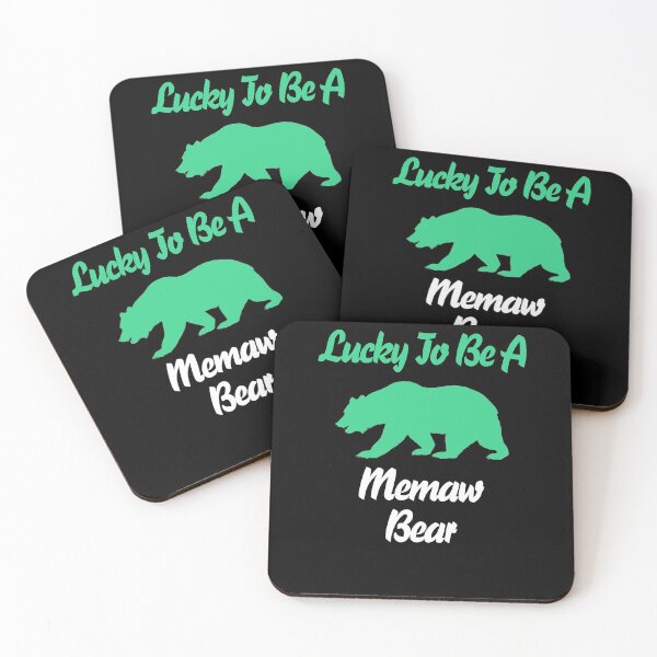 Item preview, Lucky To Be A Memaw Bear Shirt Funny St Patrick Day Gift T-Shirt designed and sold by Laura J Devera ⭐⭐⭐⭐⭐.