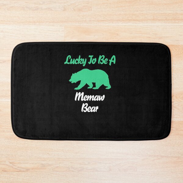 Item preview, Lucky To Be A Memaw Bear Shirt Funny St Patrick Day Gift T-Shirt designed and sold by Laura J Devera ⭐⭐⭐⭐⭐.